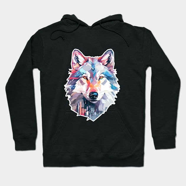 Alpha Wolf Animal World Wildlife Beauty Discovery Hoodie by Cubebox